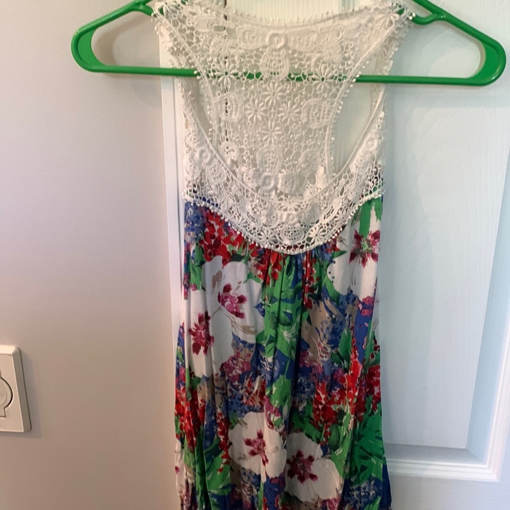 Summer flower casual top